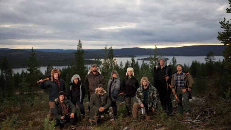 The Alone Australia Season 4 cast in the Arctic wilderness.