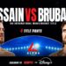 Alpha Boxing poster for Hussain versus Brubaker on ESPN and Disney+