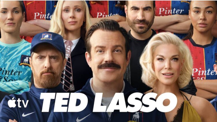 Ted Lasso season four key art on Apple TV