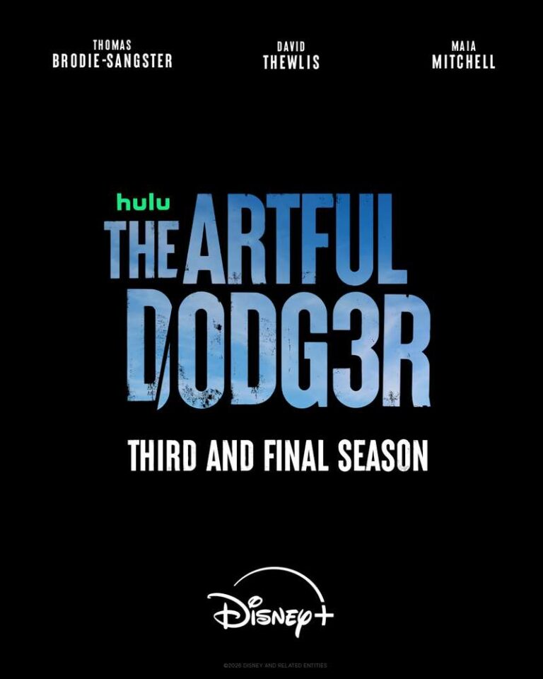 The Artful Dodger Season 3 third and final season announcement artwork