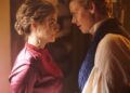 Maia Mitchell as Lady Belle Fox and Thomas Brodie-Sangster as Jack Dawkins in The Artful Dodger