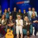 Leigh Sales, Sam Mostyn and Australian Story guests celebrate the program's 30th anniversary