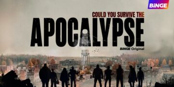 Official key art for BINGE original reality series Apocalypse