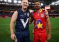 Four'N Twenty Legends Game footballers ahead of a big week of AFL on Channel 7 and 7plus Sport