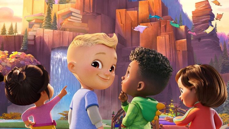 JJ and friends in CoComelon: The Movie.