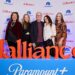 Dalliance cast and creatives at the Paramount+ launch event in Sydney.
