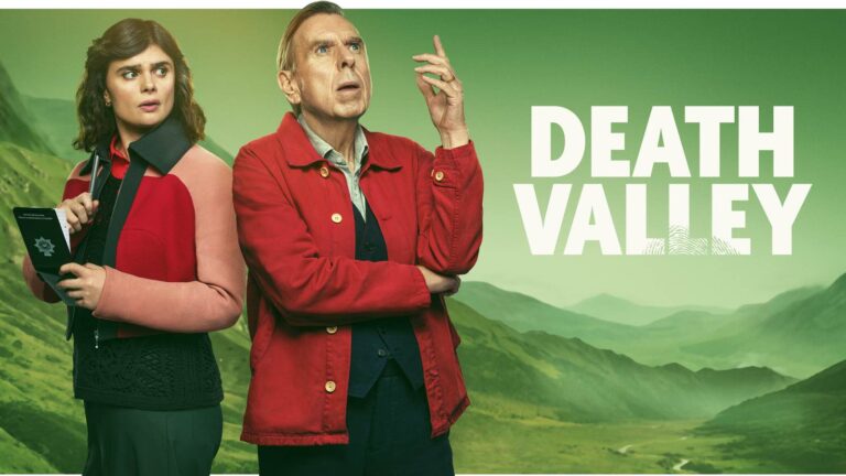 Gwyneth Keyworth and Timothy Spall in Death Valley Season 2