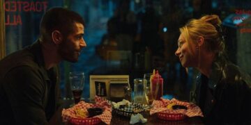 Ester Expósito and Hugo Diego García in Drawn Together on Prime Video