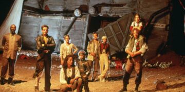 The cast of 1990s sci-fi series Earth 2