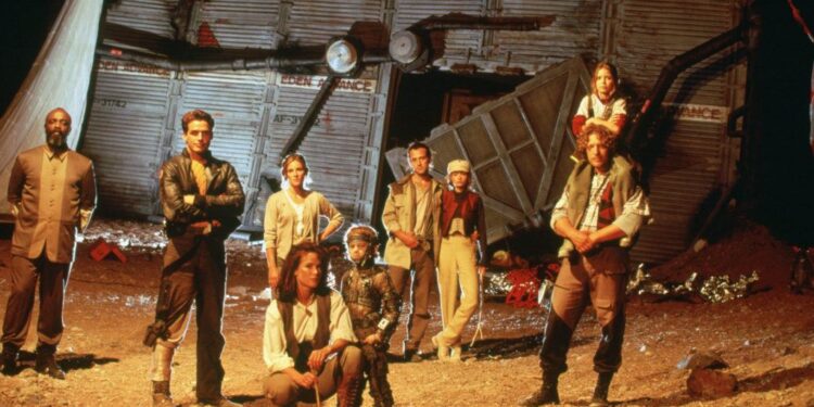 The cast of 1990s sci-fi series Earth 2