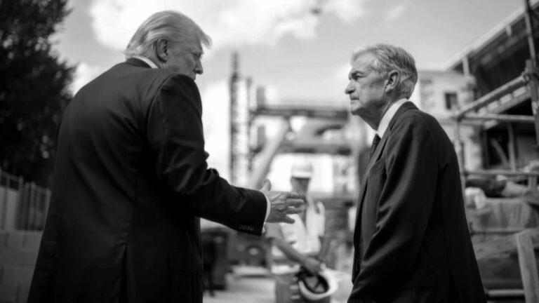 Donald Trump and Jerome Powell feature in Four Corners: The President vs The Fed