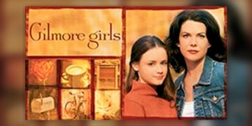 Lauren Graham as Lorelai Gilmore and Alexis Bledel as Rory Gilmore in Gilmore Girls