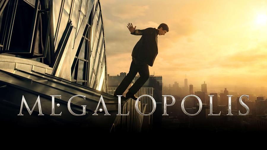 Promotional key art for Megalopolis on HBO Max.