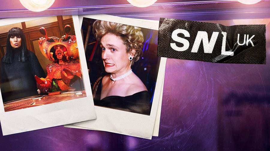 Promotional image for SNL UK season 2 on HBO Max.