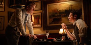 Guy Pearce and Jack O'Connell in Danny Boyle film INK