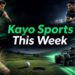Kayo Sports weekly highlights artwork for 20 to 26 August 2026.