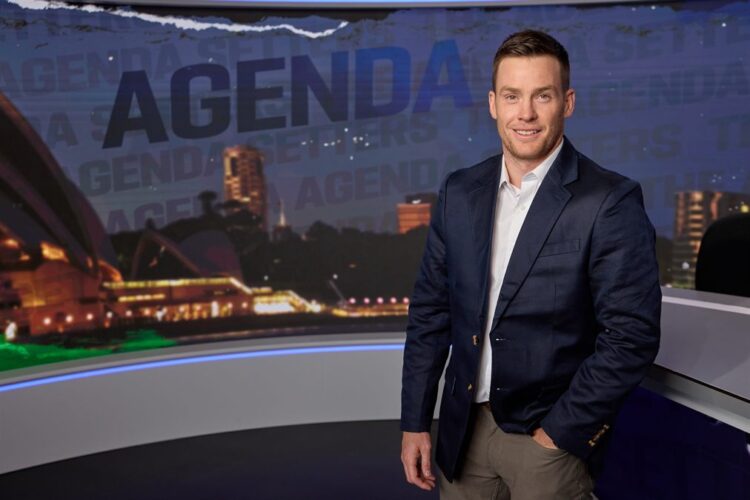 Luke Keary on The Agenda Setters Rugby League on Channel 7.