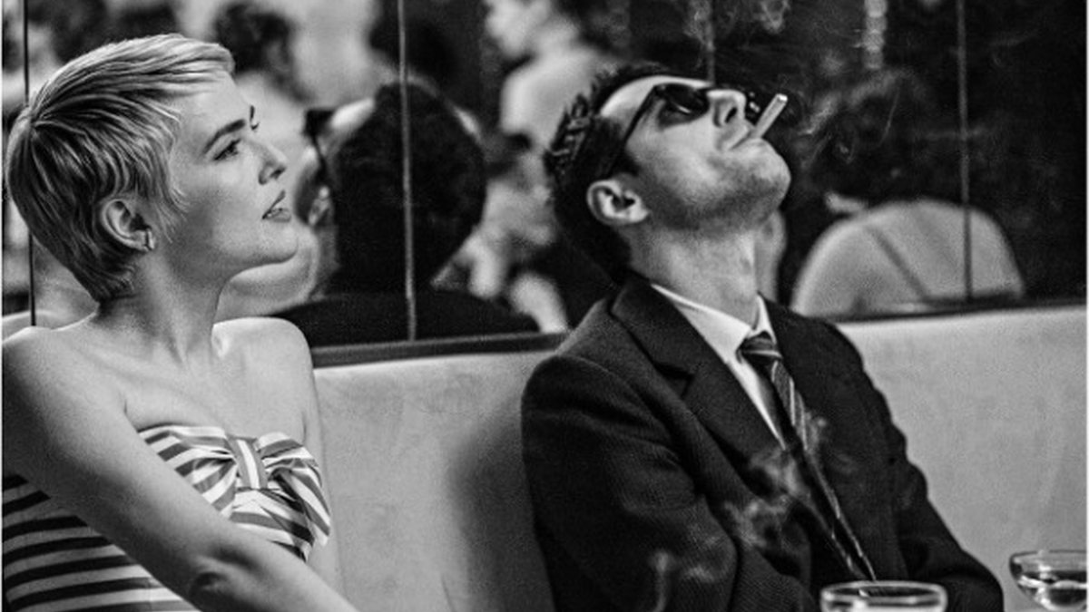 A black and white image from Nouvelle Vague on MUBI.