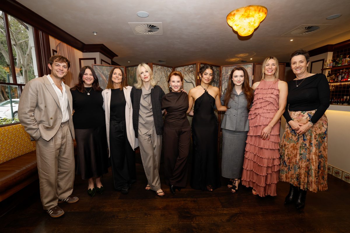Guests gather at the My Brilliant Career Netflix and Substack luncheon in Sydney.