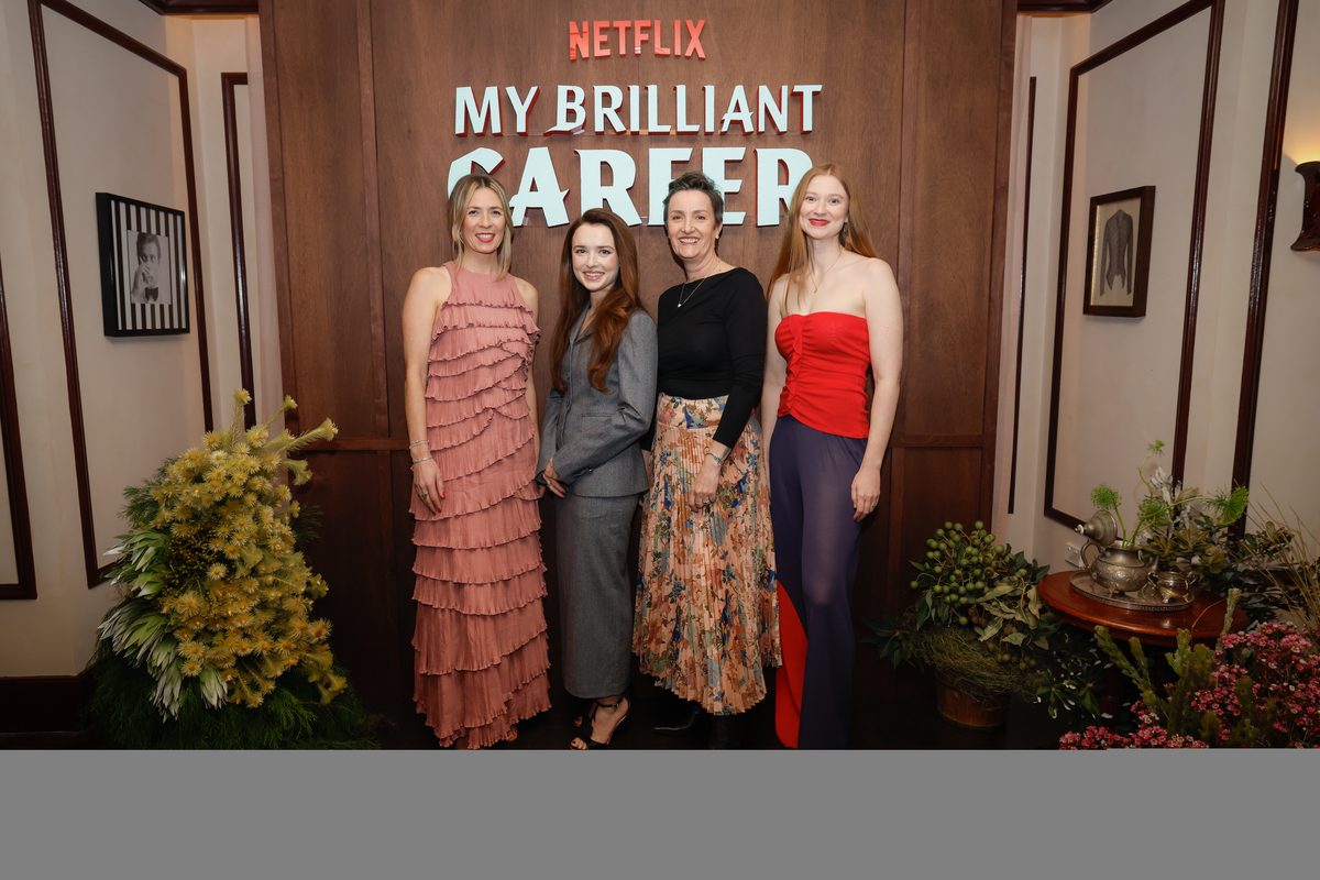 Guests at the My Brilliant Career Netflix and Substack luncheon in Sydney.
