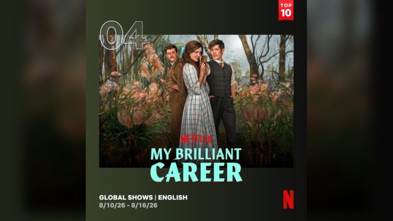 My Brilliant Career debuts at number four globally on Netflix