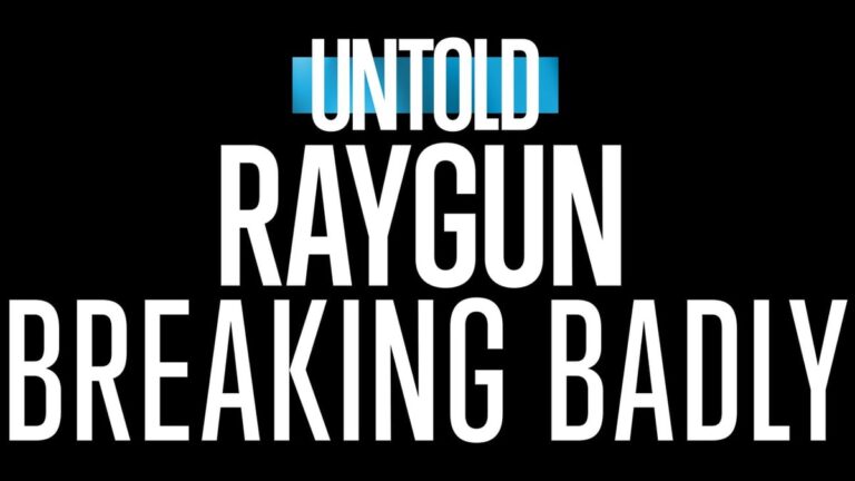 Untold Raygun Breaking Badly key art