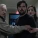Robert De Niro, Adam Scott and Michelle Monaghan in The Whisper Man on Netflix.