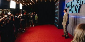 Callum Turner and guests at the One Night Only Sydney premiere