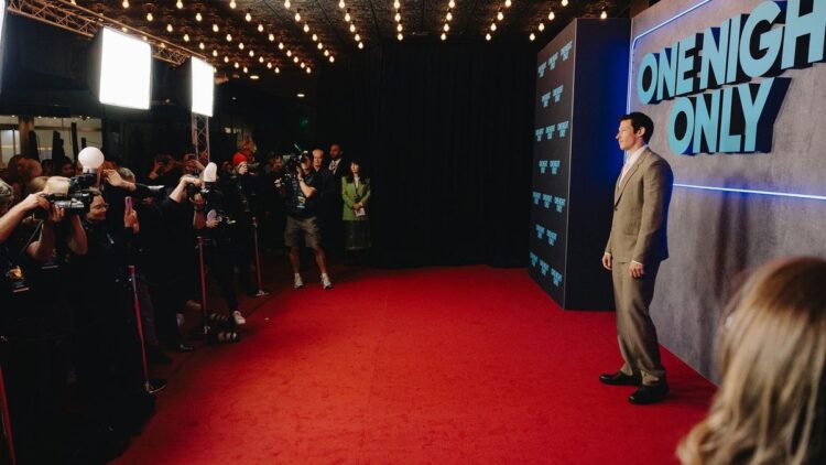 Callum Turner and guests at the One Night Only Sydney premiere