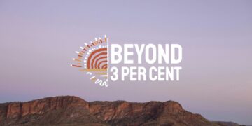 Beyond 3% campaign artwork for the Optus and NITV partnership