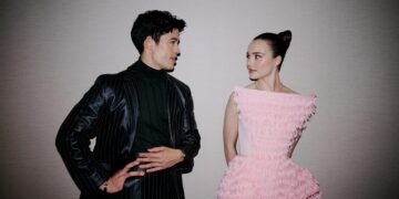Philippa Northeast and Christopher Chung ahead of the 2026 TV Week Logie Awards red carpet