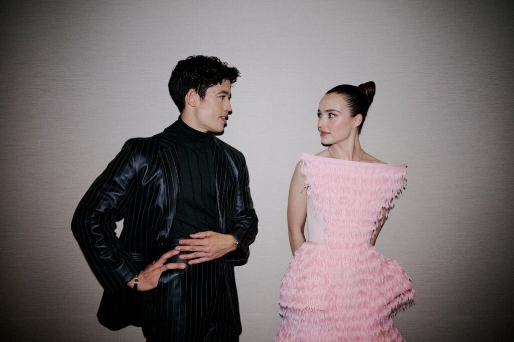 Philippa Northeast and Christopher Chung at the 2026 Logie Awards for My Brilliant Career