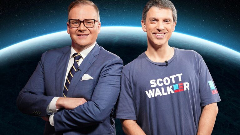 Planet America hosts Chas Licciardello and John Barron return on ABC
