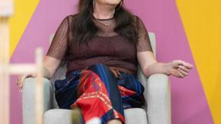 Portrait Artist of the Year S2 on ABC: Kate Langbroek, Katherine Bennell-Pegg and Troy Cassar-Daley sit