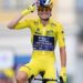 Tour de France rider in yellow jersey