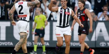 AFL action on Seven and 7plus Sport