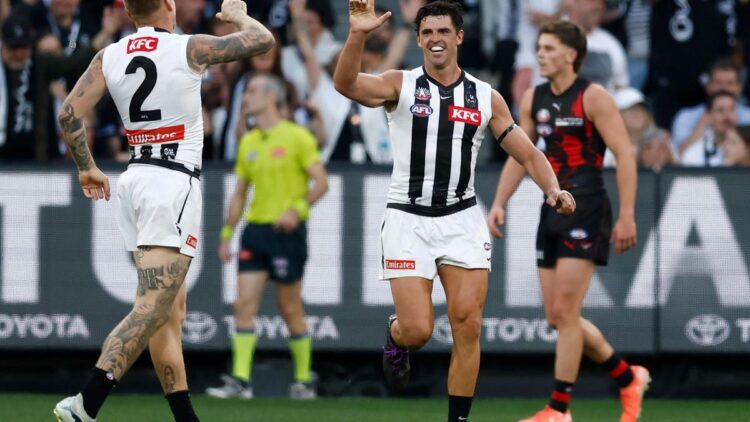 AFL action on Seven and 7plus Sport