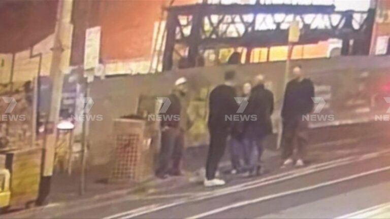 CCTV footage still of Sydney Swans coach Dean Cox obtained by 7 News