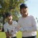 Peter Dager and Owen Wilson in season two of Stick on Apple TV.