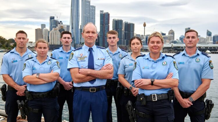 The NSW Police Force Marine Area Command officers featured in Sydney Harbour Cops on Channel 10.