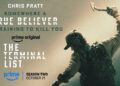 The Terminal List season two key art starring Chris Pratt on Prime Video
