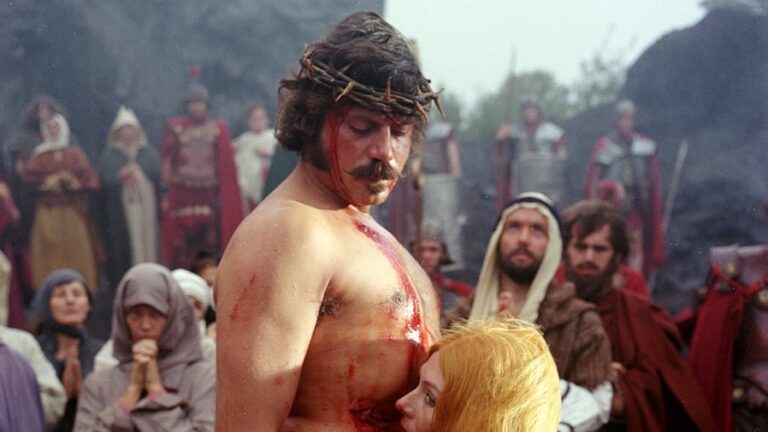 A scene from Ken Russell's The Devils, restored in 4K.