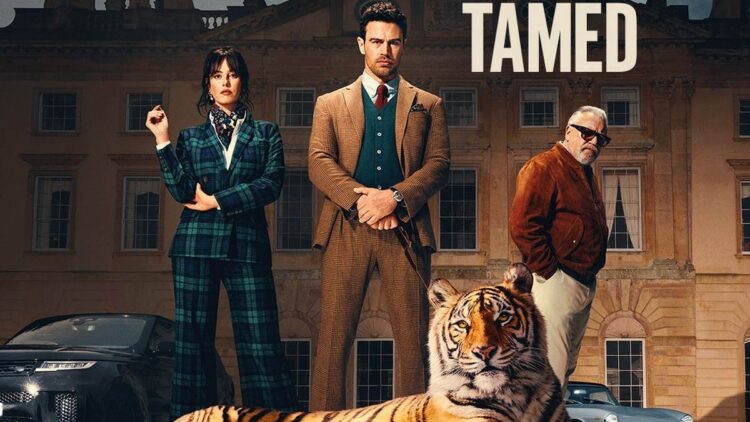 The Gentlemen season 2 official Netflix key art featuring Theo James, Kaya Scodelario and Ray Winstone