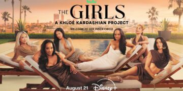 The Girls: A Khloe Kardashian Project cast in the official Disney+ key art