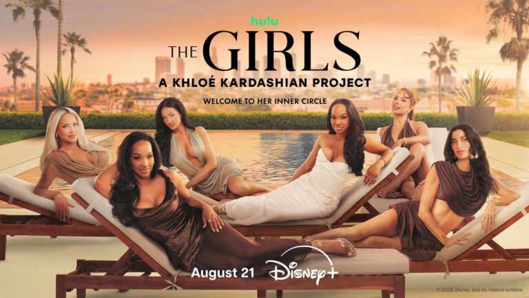 The Girls: A Khloe Kardashian Project cast in the official Disney+ key art