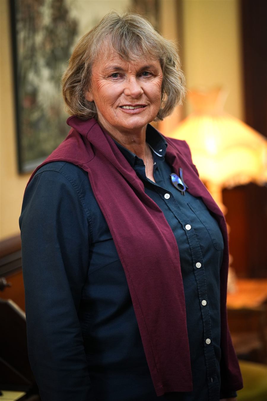 Shane Gould before her banishment from The Traitors