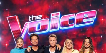 The Voice 2026 coaches Tones And I, Richard Marx, Ronan Keating, Melanie C and Kate Miller-Heidke