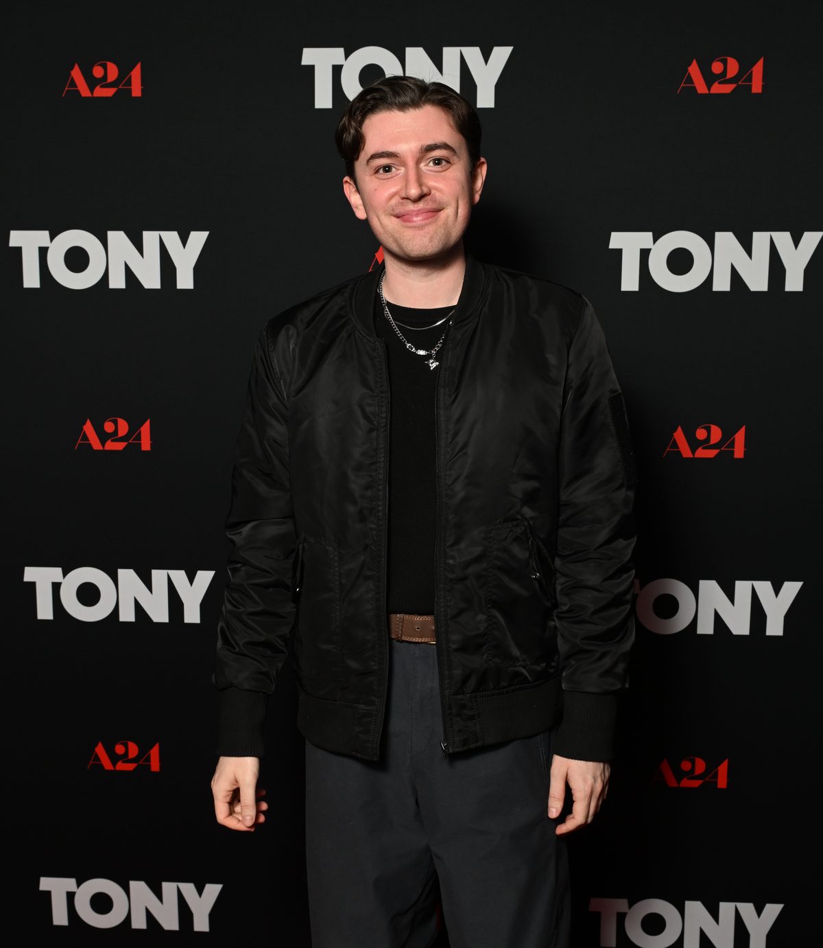 A guest attends the TONY preview screening at Village Cinemas Crown in Melbourne