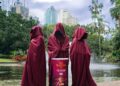 The Traitors Australia marketing campaign activation in Brisbane