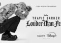 Official key art for Travis Barker: Louder Than Fear on Disney+